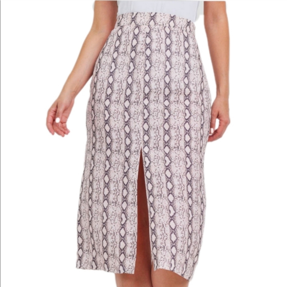 Knee Length Summer Skirt Size Large